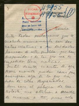 Expediente de Jean Baptiste Thitsague