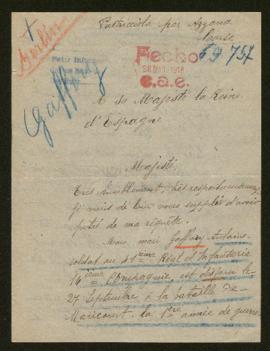 Expediente de Antoine Gaffory