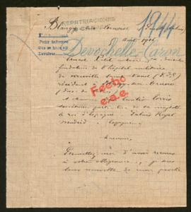 Expediente de Alfred Dévochelle-Caron