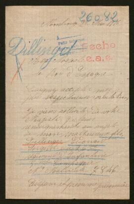 Expediente de Edouard Dillinger