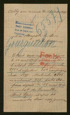 Expediente de Henri Gourguechon