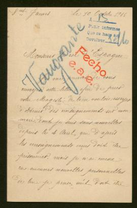 Expediente de Louis Julien Théodore Vaugrante