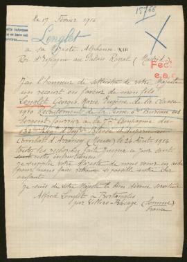 Expediente de Georges Marie Eugène Lenglet