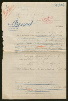 Expediente de Hélène Benoit