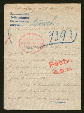 Expediente de René Lucien Auguste Ancel