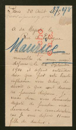 Expediente de Eugène Maurice