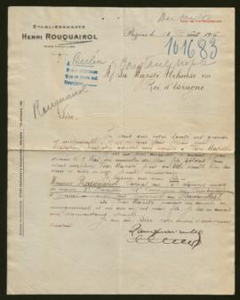 Expediente de Maurice Rouquairol
