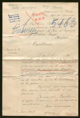 Expediente de la religiosa Madeleine