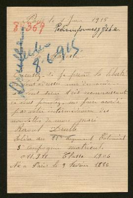 Expediente de Raoul Drulle