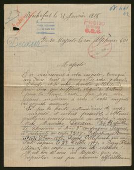 Expediente de Maurice Decoeur y Léopold Edmond Pradier