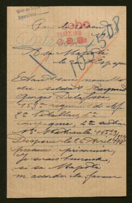 Expediente de Raymond Georges Delafosse