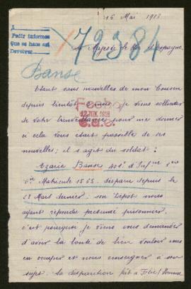 Expediente de Azarie Banse