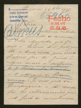 Expediente de Lucien Calmus