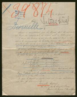 Expediente de la familia Desruelle Maréchal