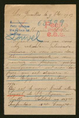 Expediente de Emile Maurice Louvel