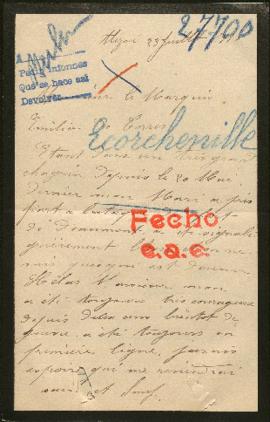Expediente de Théodore Ecorchenille