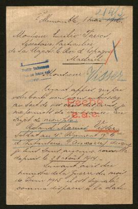 Expediente de Ronald Marius Visser