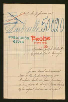 Expediente de Emile Dubrulle