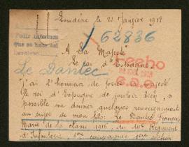 Expediente de François Marie Le Dantec