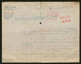 Expediente de la familia Guillamichon-Chilaud