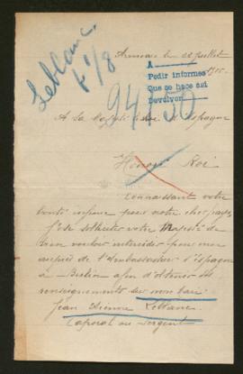 Expediente de Jean Etienne Leblanc