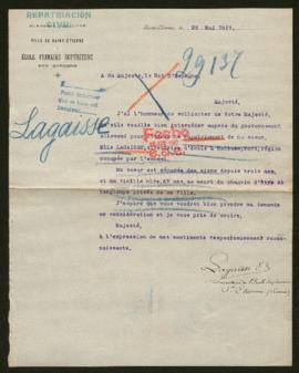 Expediente de mademoiselle Lagaisse