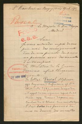 Expediente de Alphonse Pascal