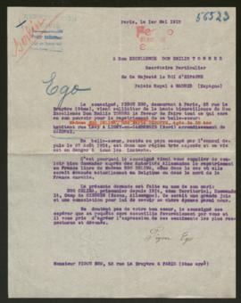 Expediente de Maria Ego Deboffe