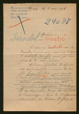 Expediente de Jean Gérodel