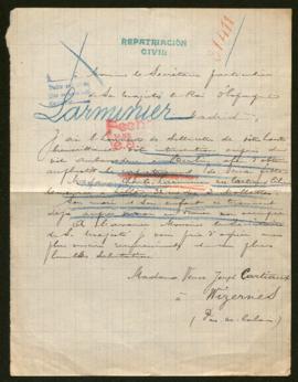 Expediente de Céline Larminier Cartiaux