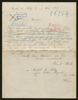 Expediente de Henri Albert Miché