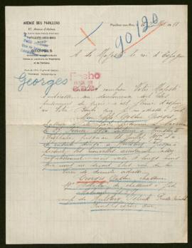 Expediente de Gaston Georges