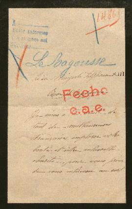 Expediente de François Marie Le Bagousse