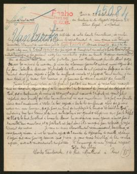 Expediente de la familia Vanlaecke Ducastelle