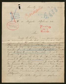 Expediente de Félix Croiseau