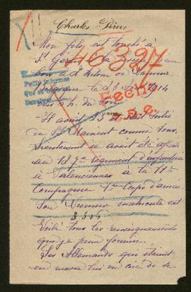 Expediente de Charles Pirus