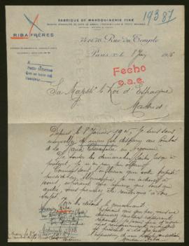 Expediente de Maurice Salomon Riba