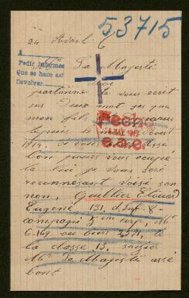 Expediente de Edouard Eugène Quiblier