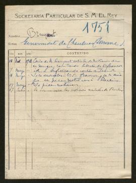 Expediente de madame Bruyant Génermont y madame Romet