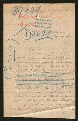 Expediente de Emile Joseph Daudon