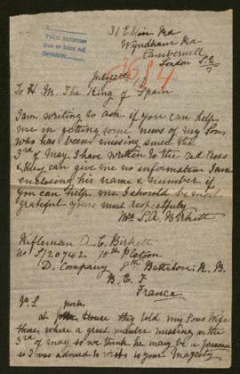 Expediente de A. E. Birkett