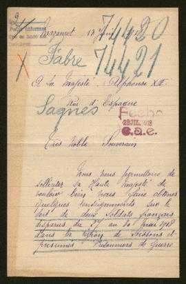 Expediente de Emile Sagnes y Pierre Fabre