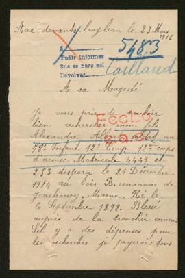 Expediente de Alexandre Albert Caillaud