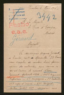 Expediente de Léon Giraud