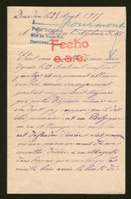 Expediente de Marie Théophile Fourmont