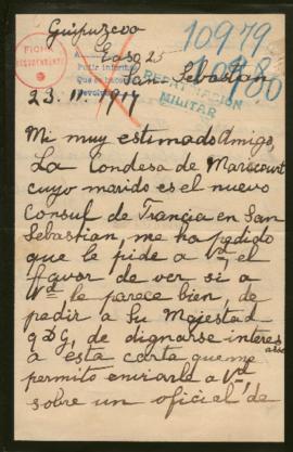 Expediente de Robert Alexandre Marie de Saint-Victor y de Jean Baptiste Touzard