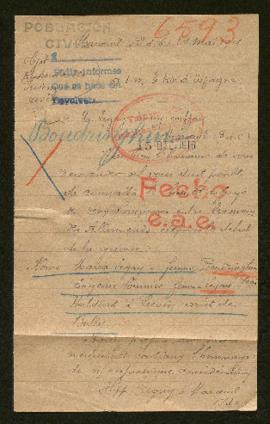 Expediente de Maria Boudringhin Legay y Eugénie Legay Fournier