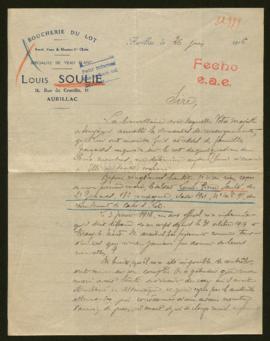 Expediente de Louis Pierre Soulié