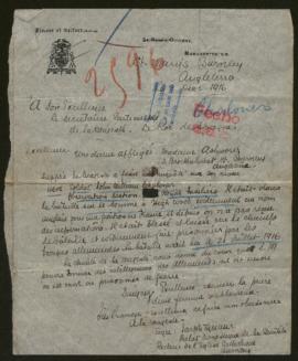 Expediente de John William Chaloner