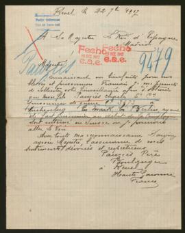 Expediente de Charles Pauziés